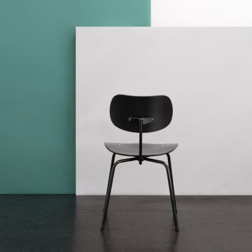 Please Wait To Be Seated SE68 Stol Sort-Sort