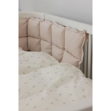 Sebra Sengerand Kapok Halv Længde Birchbark Rose