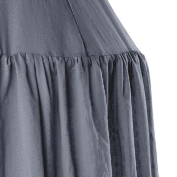 Sebra Sengehimmel Dobbyvævet Forest Lake Blue