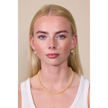 Soï Gul Jade Krystal halskæde